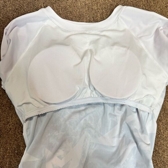 YATEEN Long Sleeve Sun Protection Rash Guard Two Piece Swimsuit Set Size Medium - Picture 8 of 16